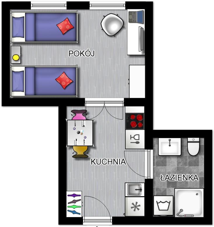 Apartament 100M Od Morza Σόποτ Εξωτερικό φωτογραφία